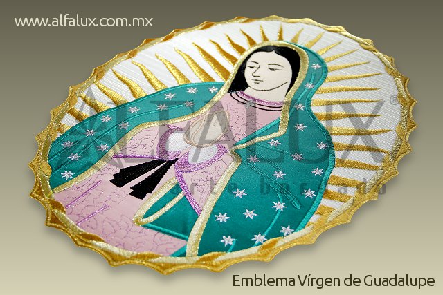 Medallón Vírgen de Guadalupe
